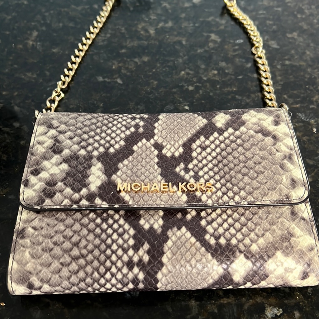 Python Michaels Kors Crossbody